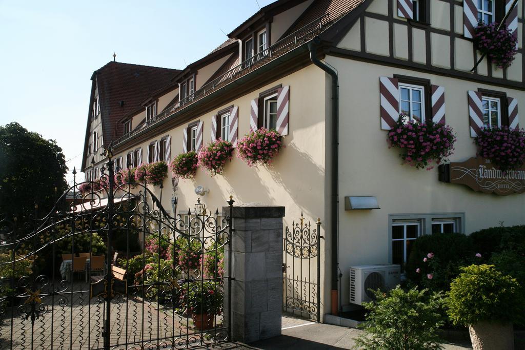 Hotel Brauereigasthof Landwehr-Braeu Reichelshofen Ngoại thất bức ảnh