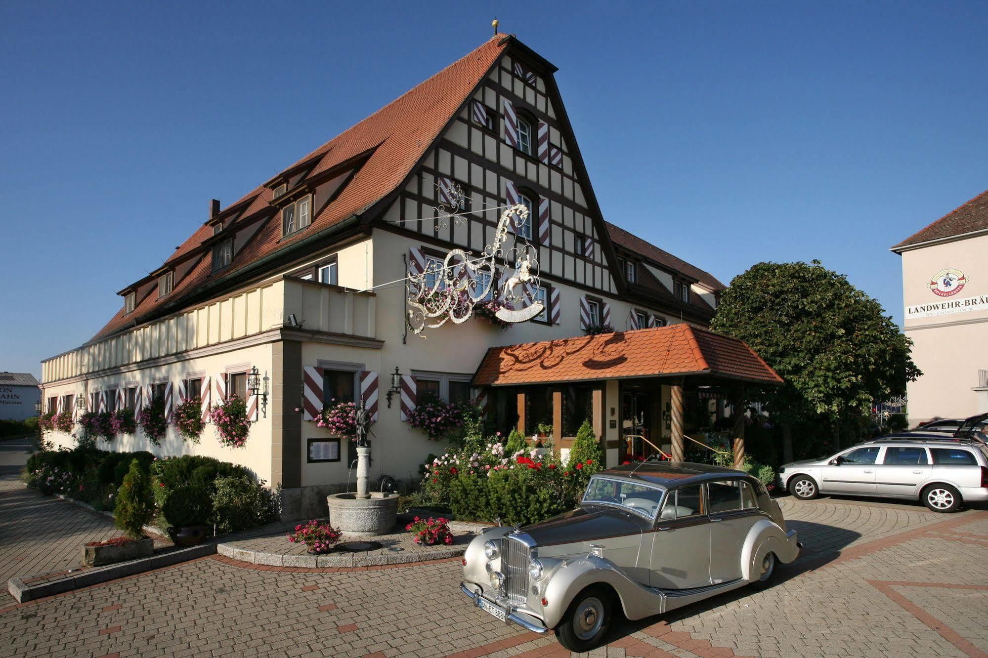 Hotel Brauereigasthof Landwehr-Braeu Reichelshofen Ngoại thất bức ảnh