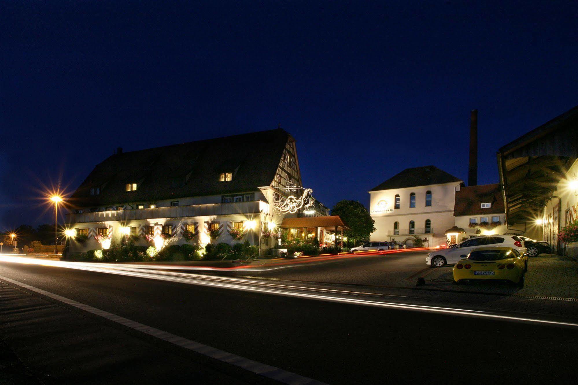 Hotel Brauereigasthof Landwehr-Braeu Reichelshofen Ngoại thất bức ảnh